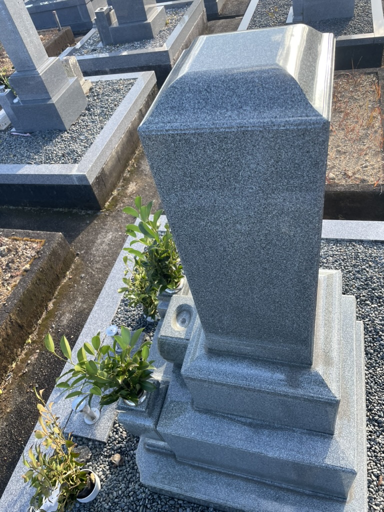 お墓掃除 アフター